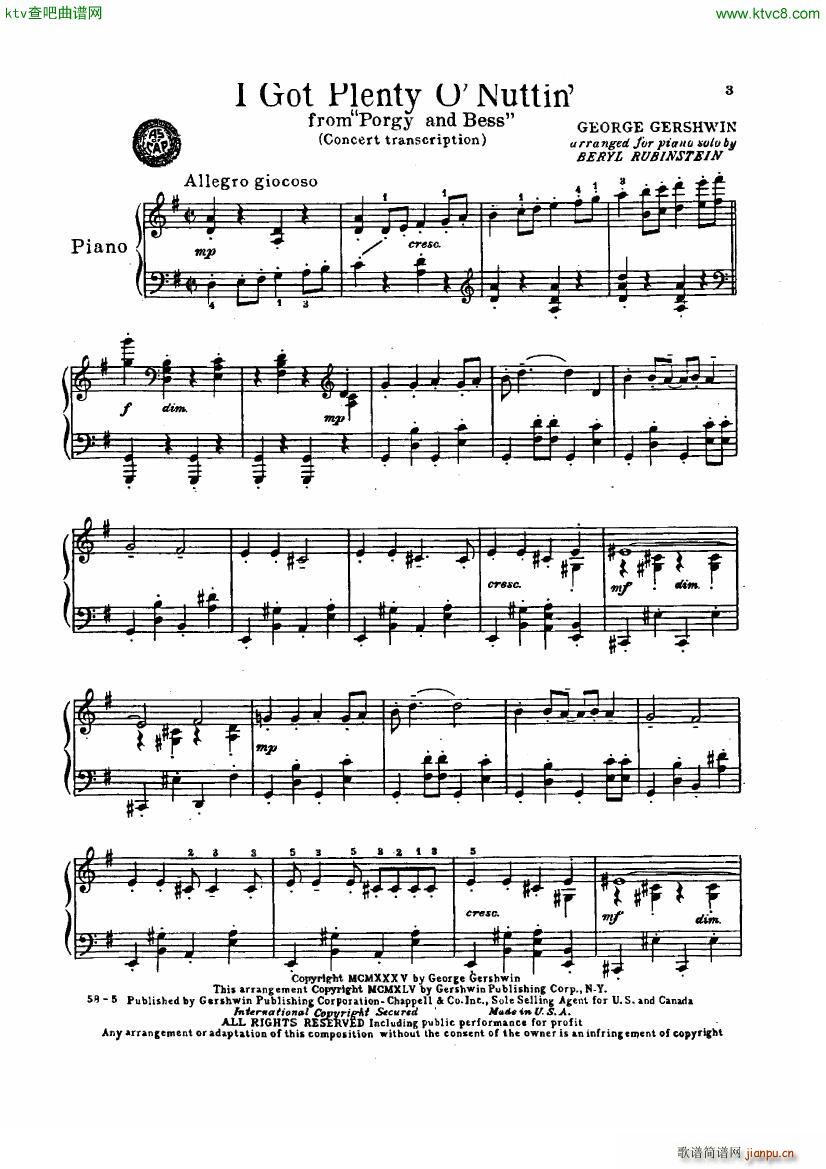 rubinstein gershwin plenty of nuttin()1