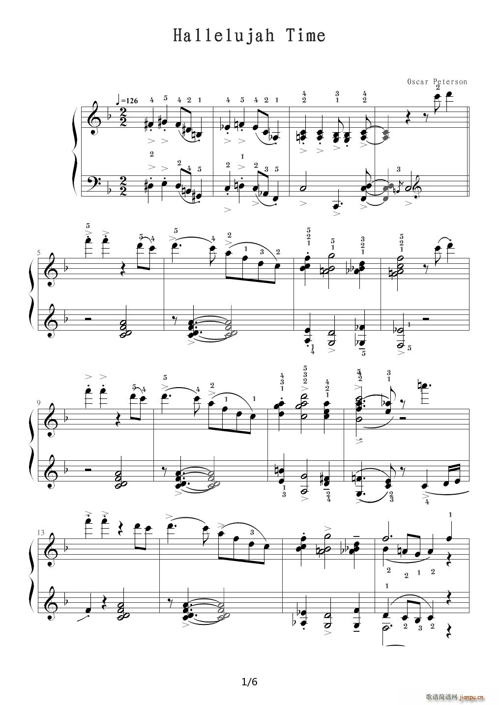 Hallelujah Time F()1