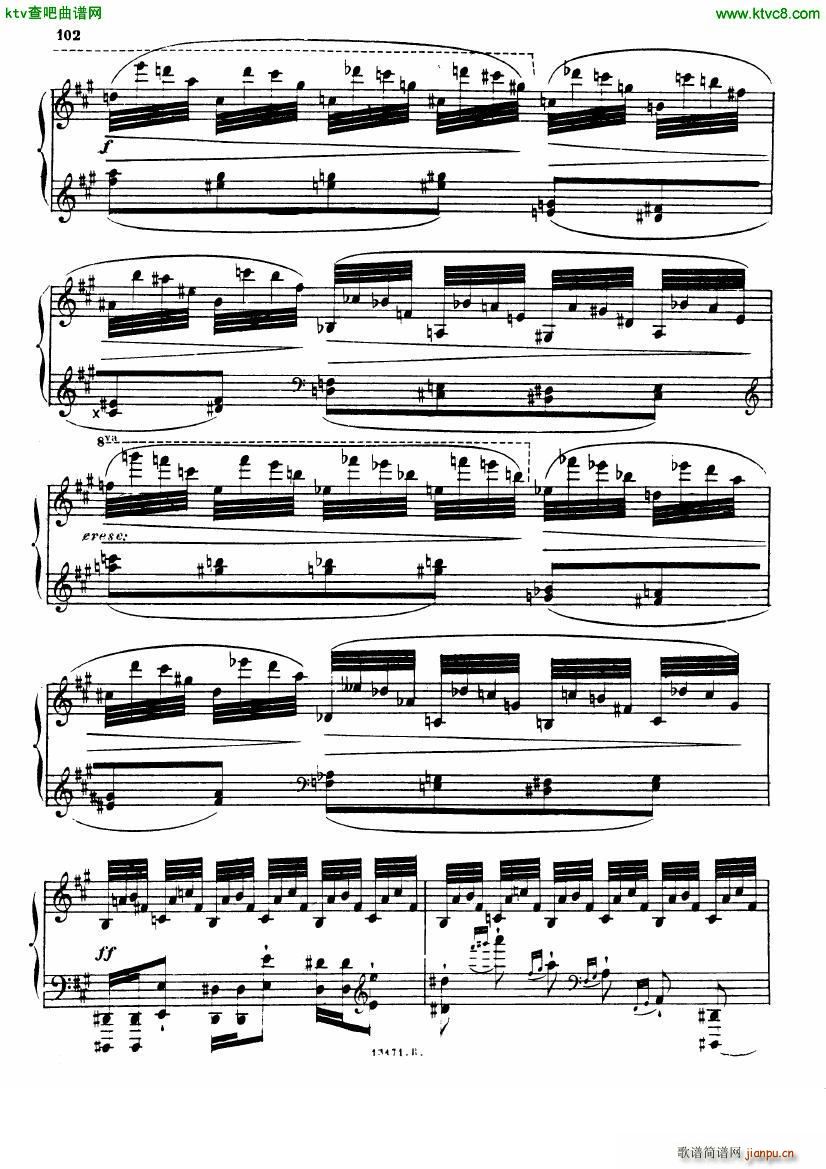 Alkan op 39 12 Etudes in Minor Keys no 10()11