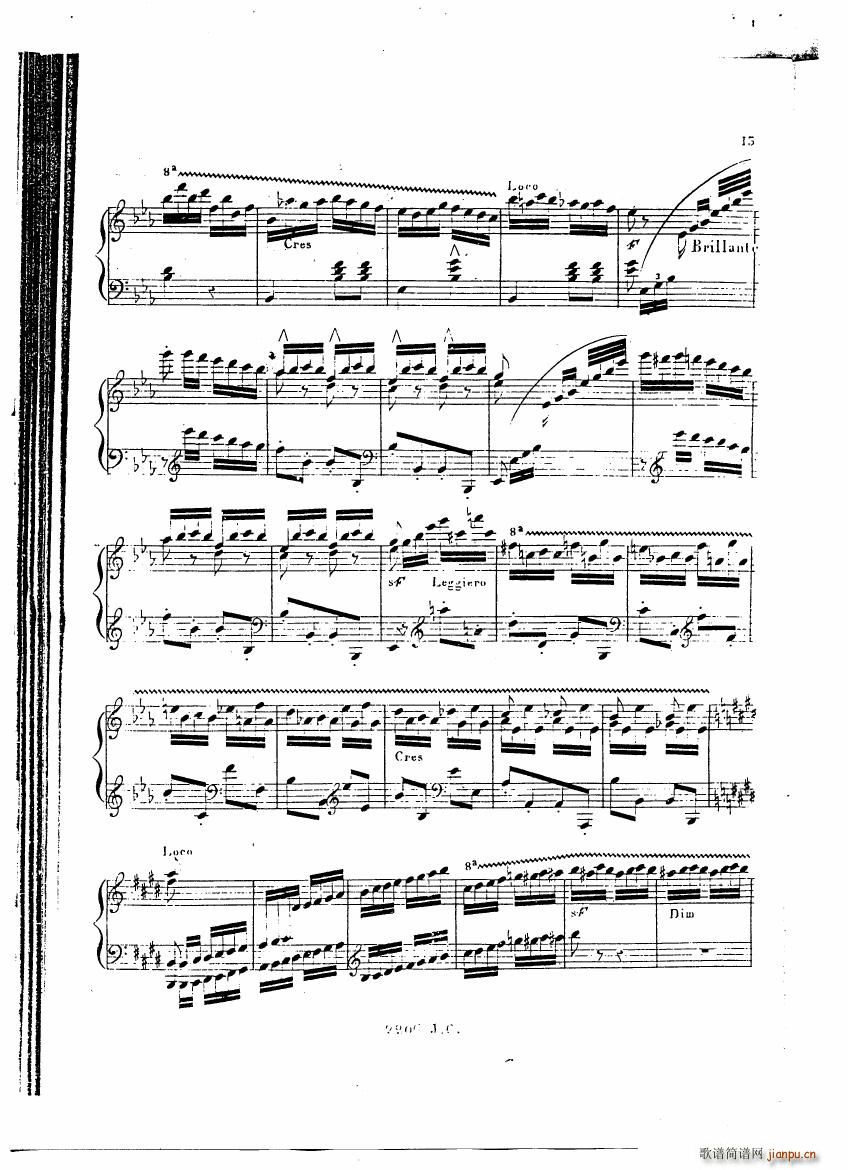 Czerny Variations brillantes()12