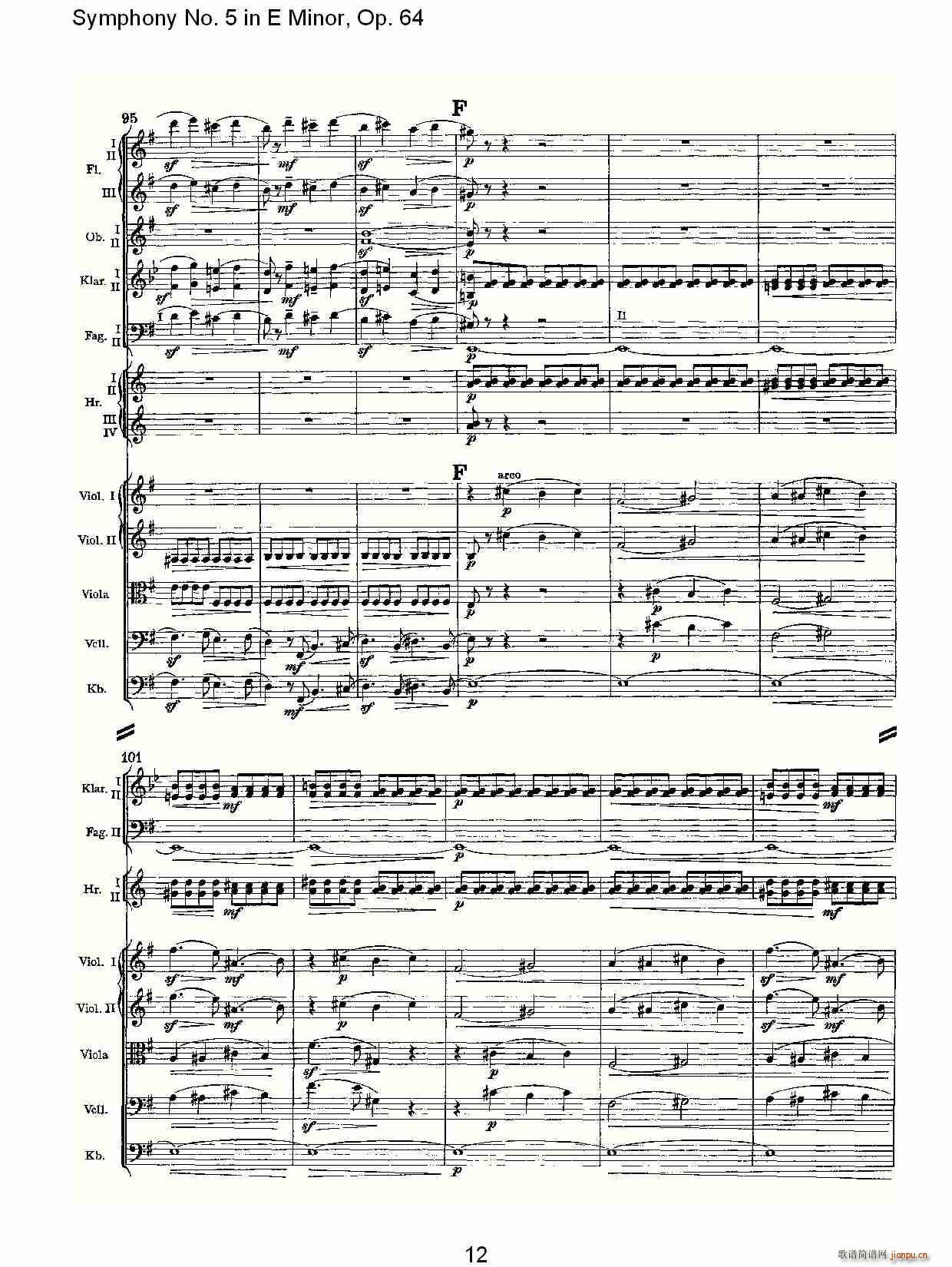 Symphony No. 5 in E Minor, Op.64(ʮּ)12