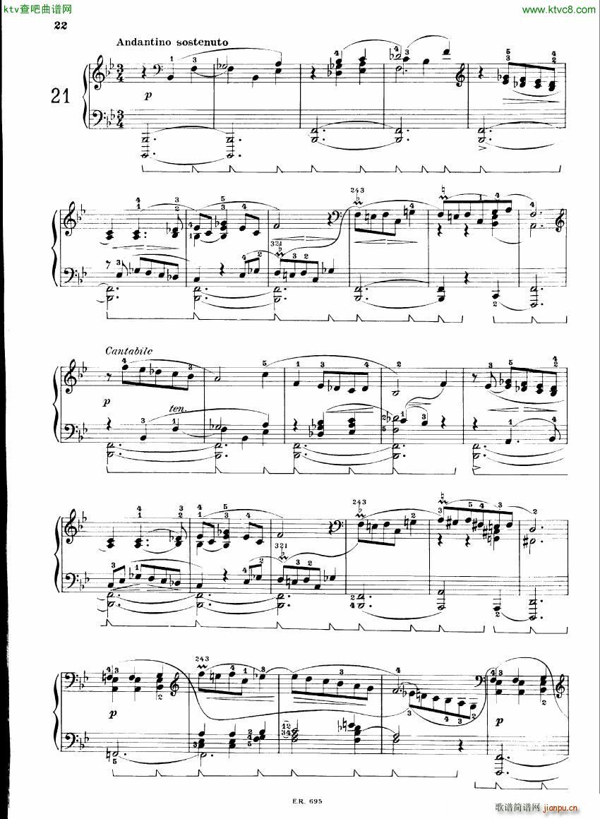 Busoni op37 Twenty Four Preludes ()14
