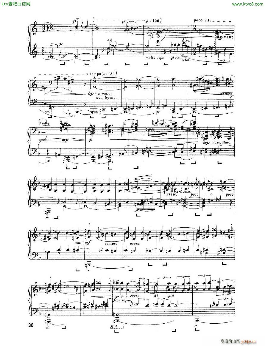 Enescu op 24 No 3 Piano sonata No 3()30