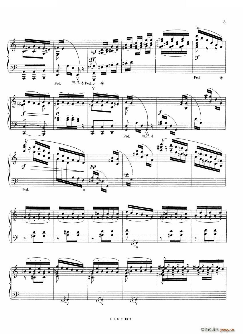 Chaminade 6 Etudes Op35 һ 6 Etudes Op35 һ(ʮּ)5