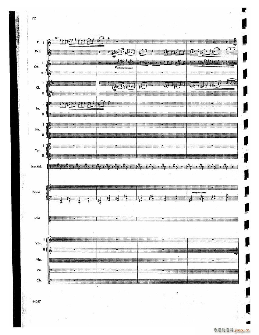 Barber op 14 Violin Concerto Score ()31