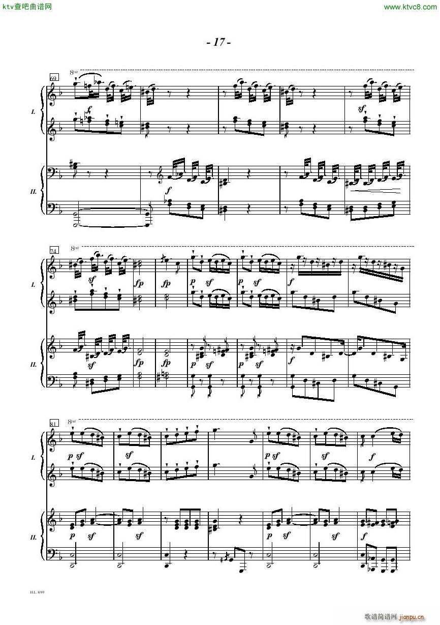Diabelli Sonata Op33 For Two Pianos()17