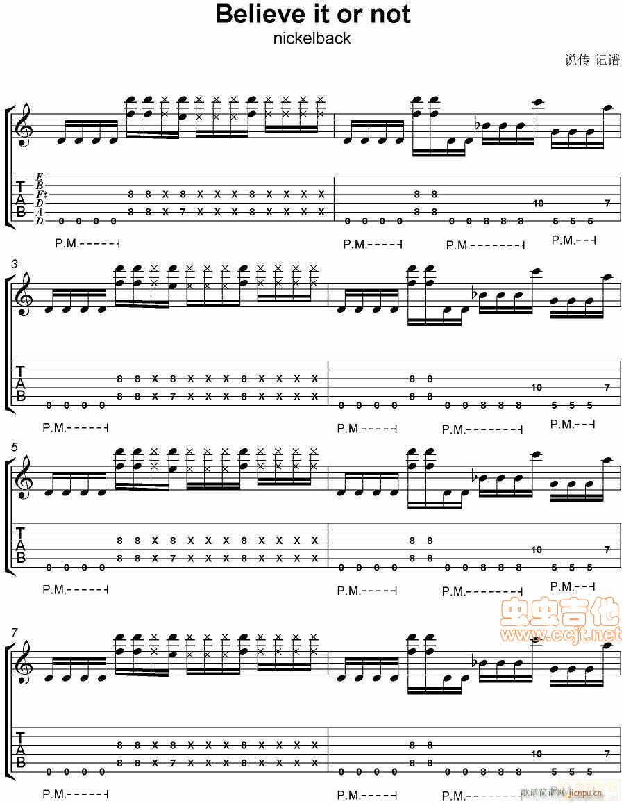 ˵--Nickelback-believe()1