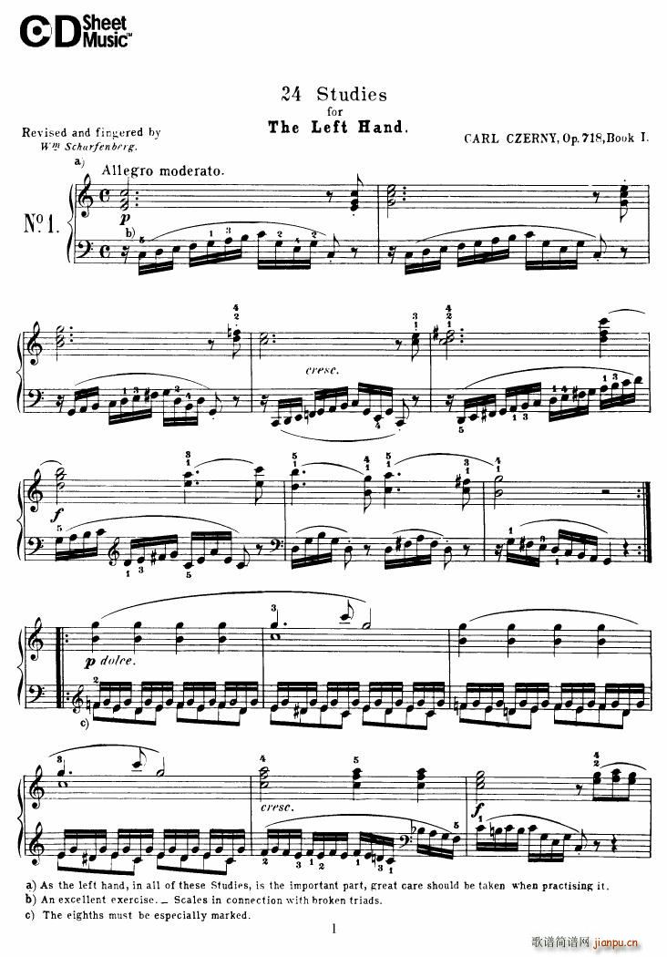 Left Hand Etudes()1