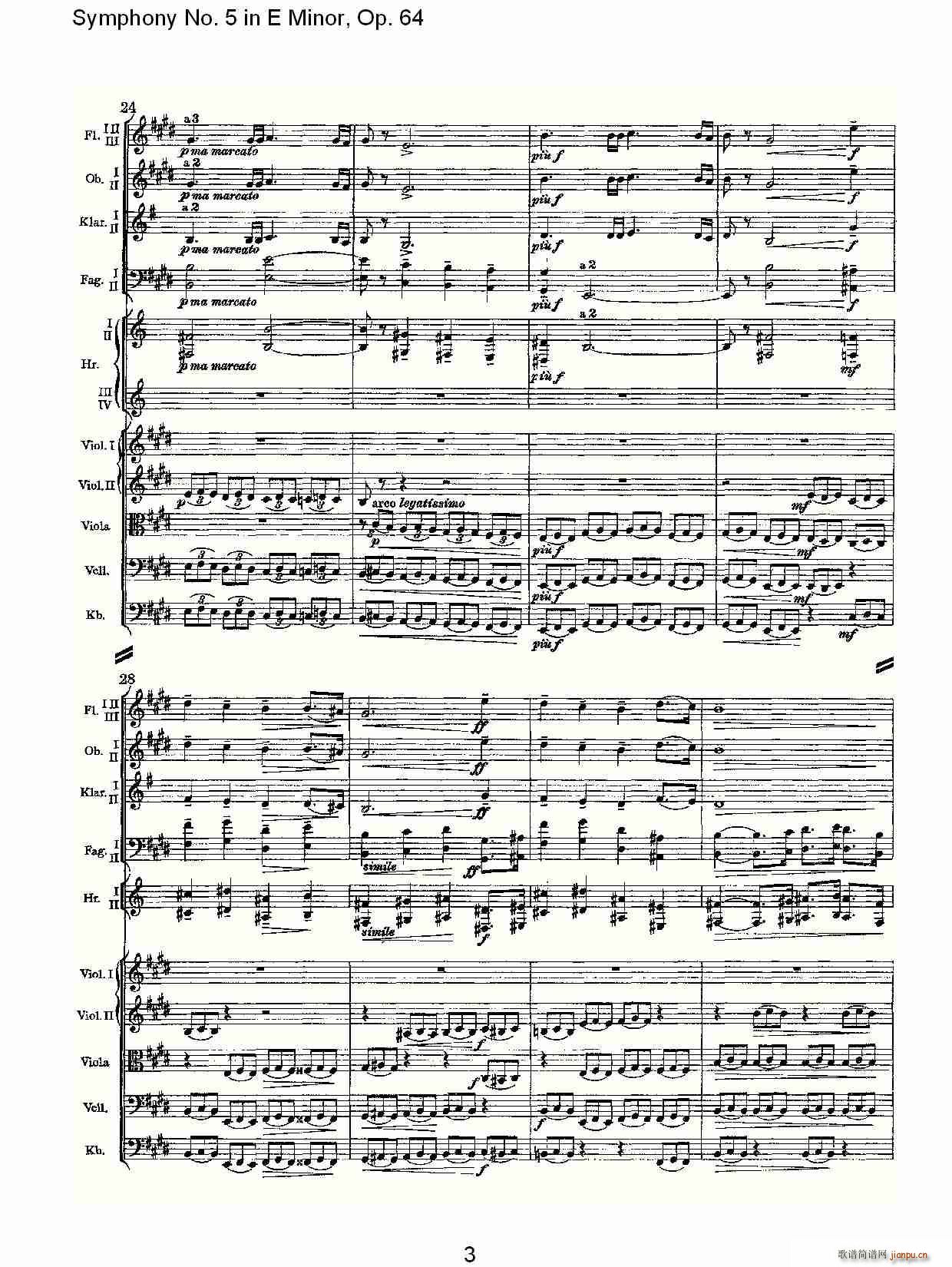 Symphony No. 5 in E Minor, Op.64(ʮּ)3