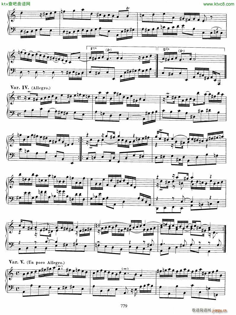 Bach JS BWV 989 Aria Variata()3