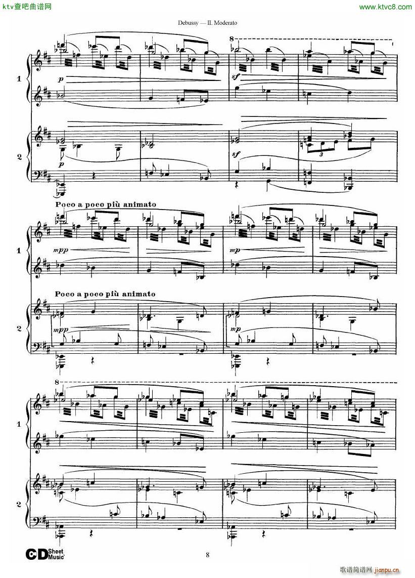 Debussy Printemps II()8