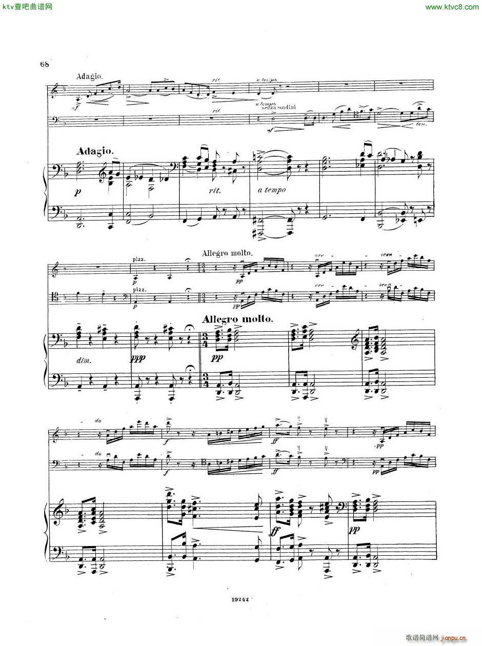 Arensky op 32 Piano Trio No 1 in D minor 1894 ()18