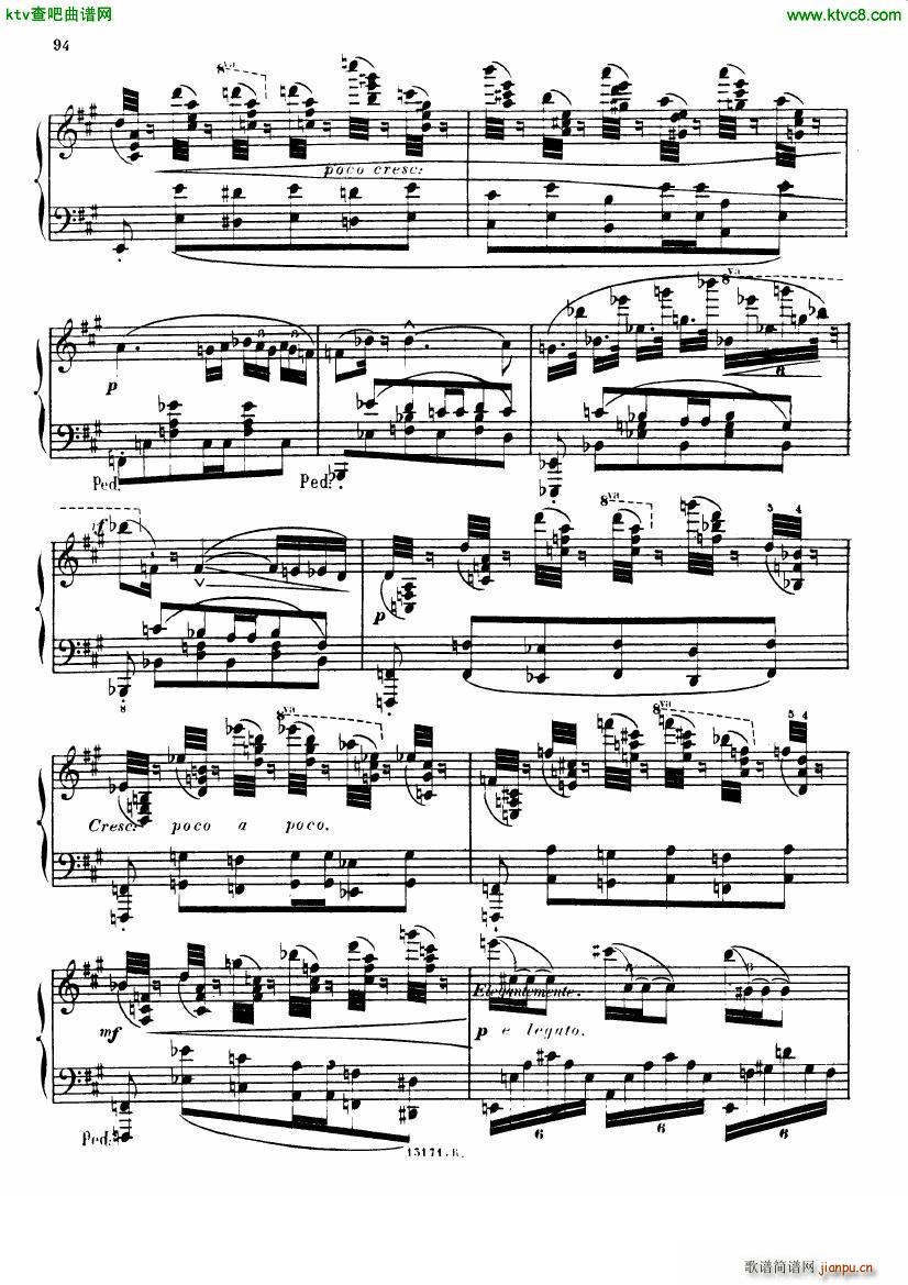 Alkan op 39 12 Etudes in Minor Keys no 10(钢琴谱)3