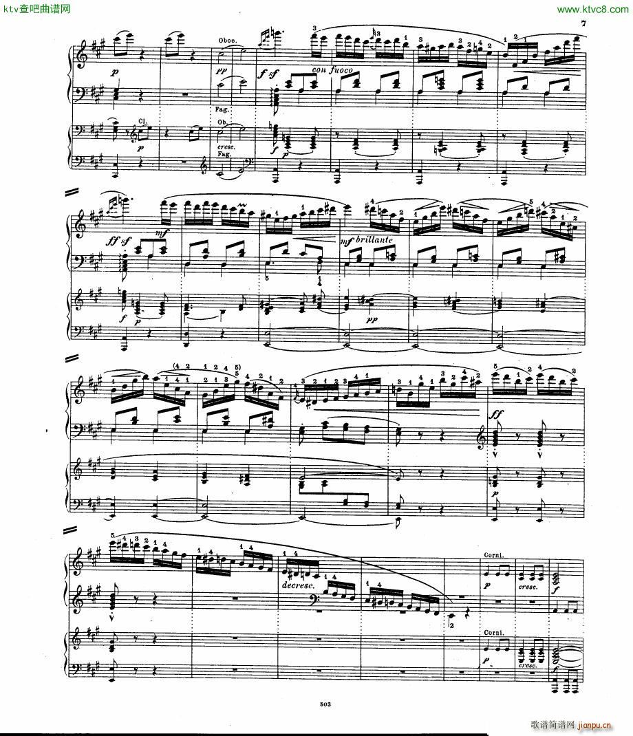 Hummel op 56 Rondo brillant pno orch()6