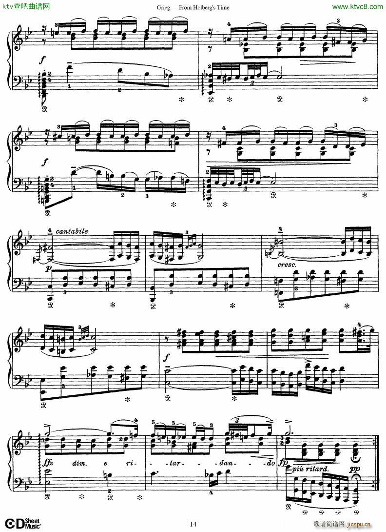 Grieg From Holberg s Time 1 5()14