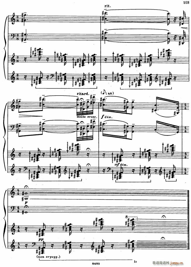 Bartok SZ 41 Deux Elegies op 8b()20