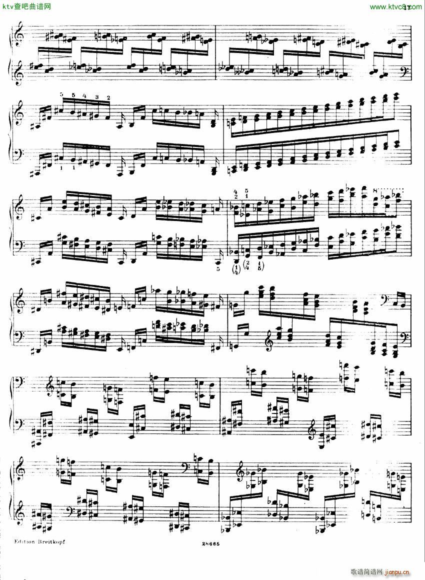 Busoni Etudes 1()17