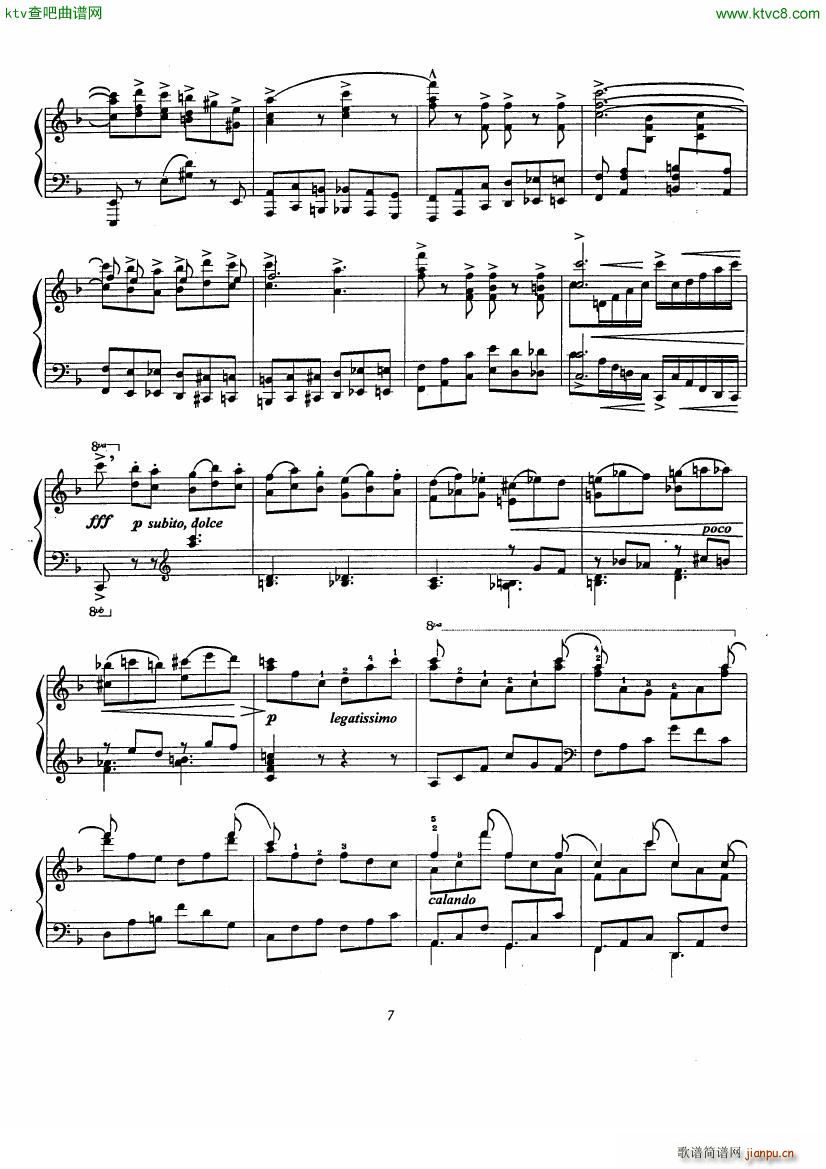 Etude No 9 D aprs Rossini()7