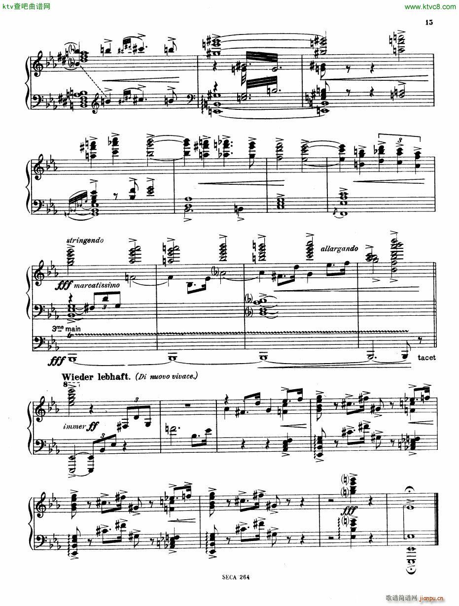 Casella  La Manire de Richard Strauss piano()3