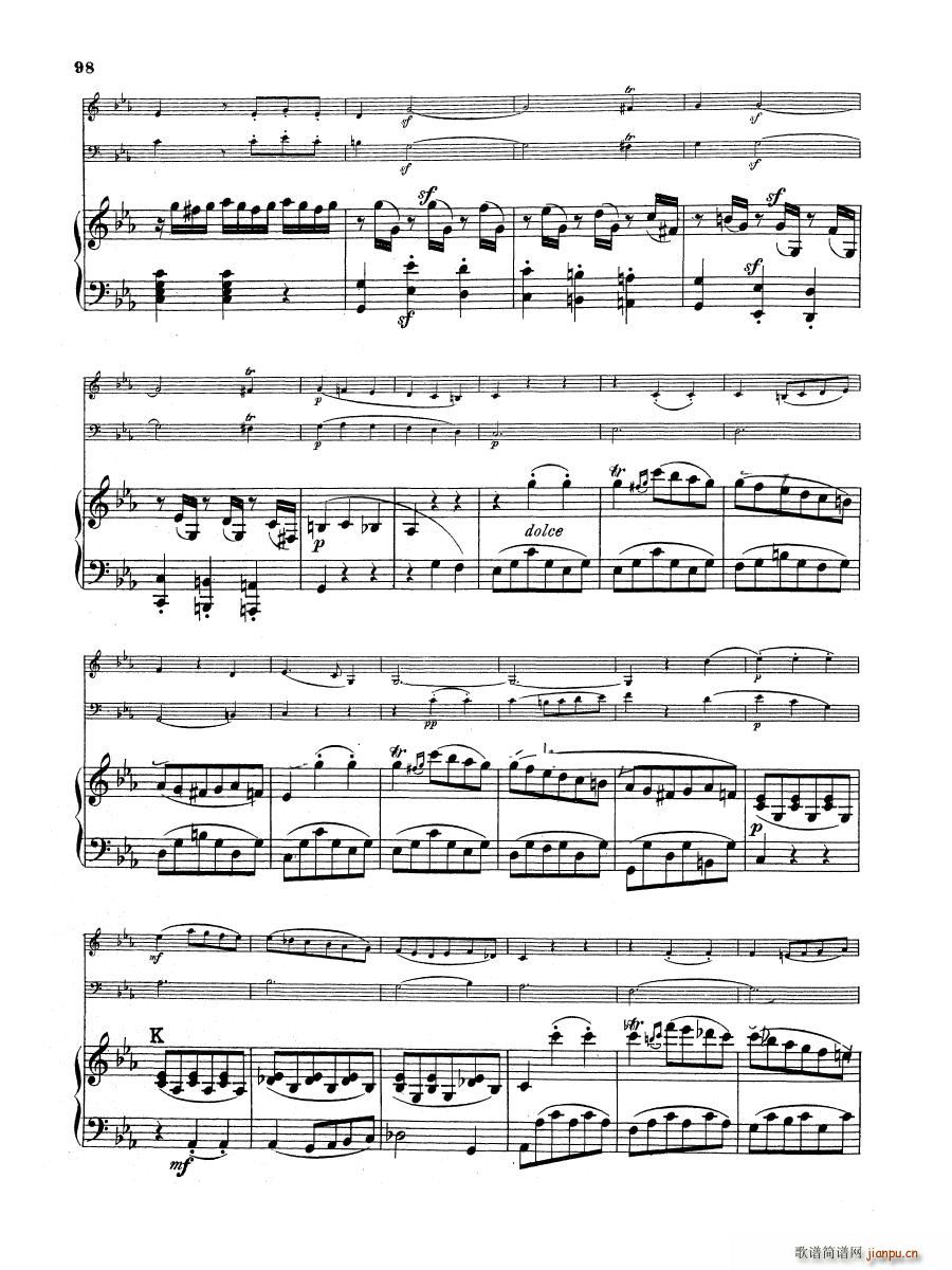 Beethoven op 1 no 3 Piano Trio()10