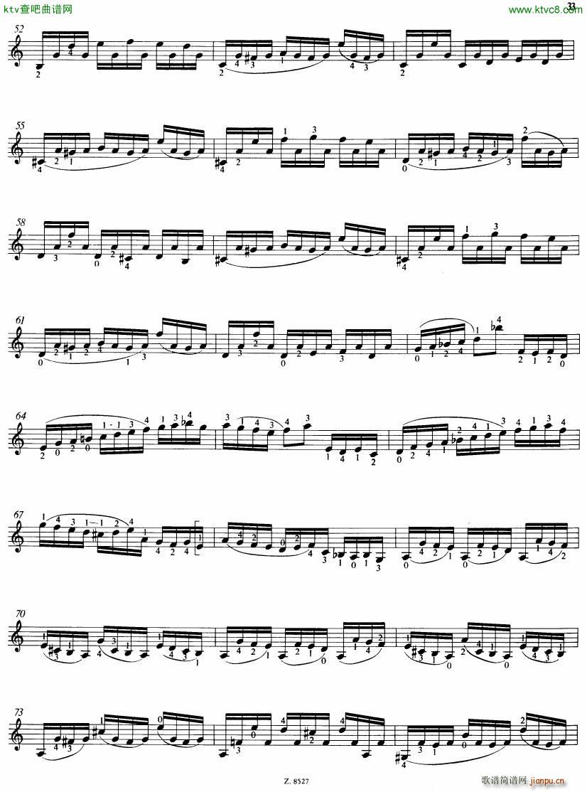 Bach JS BWV 1005 Sonata for Solo Violin in C()42