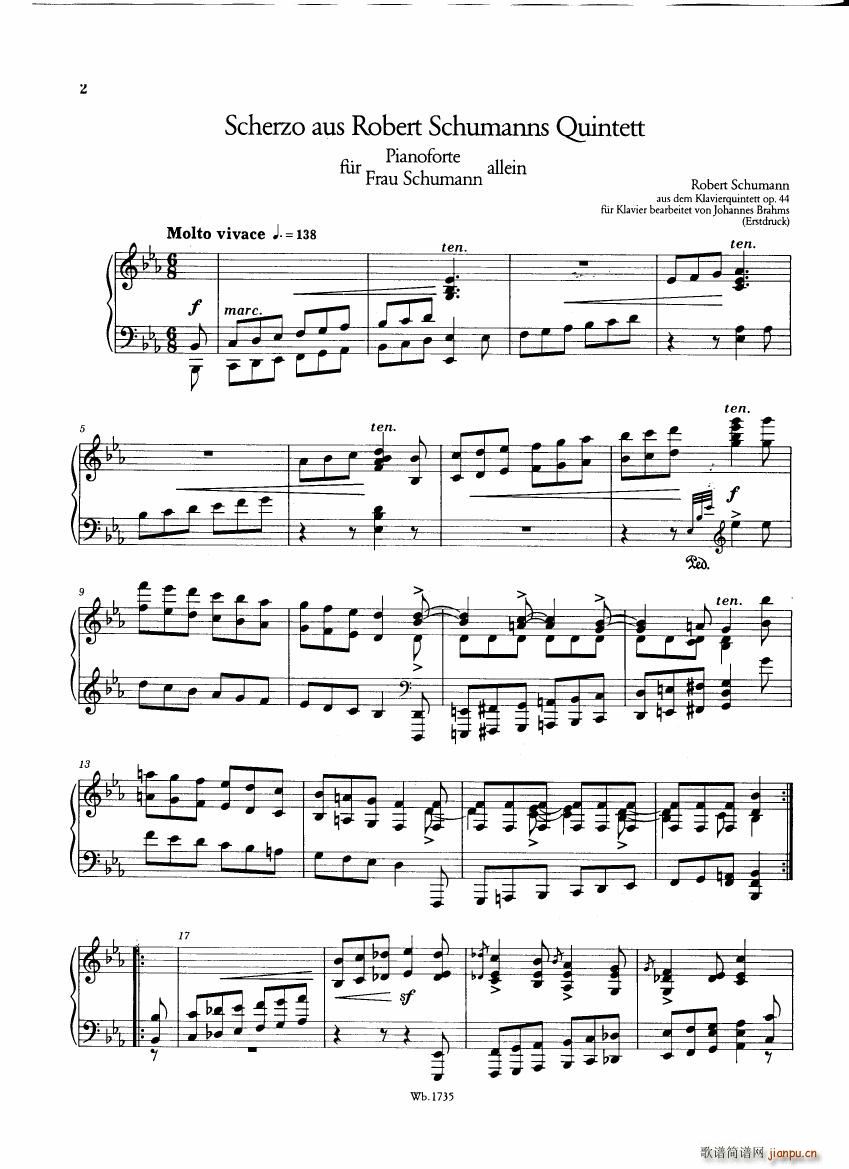 Brahms and his friends Anthology 1()6