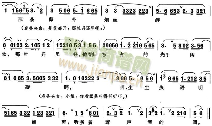 牡丹亭游园皂罗袍好姐姐