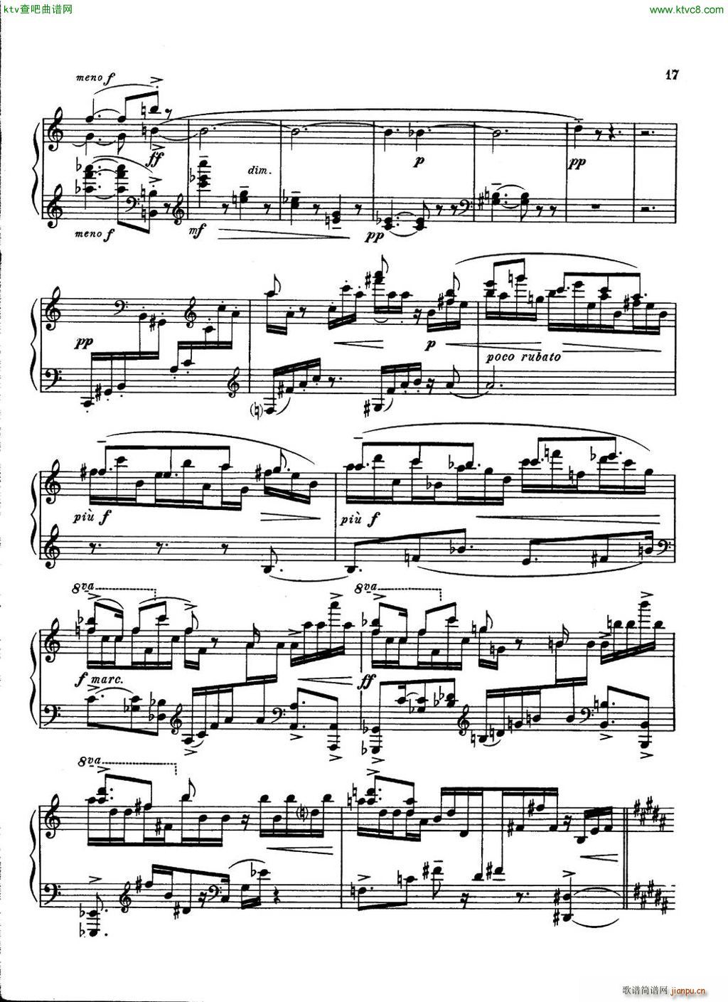 Carter Piano Sonata()17