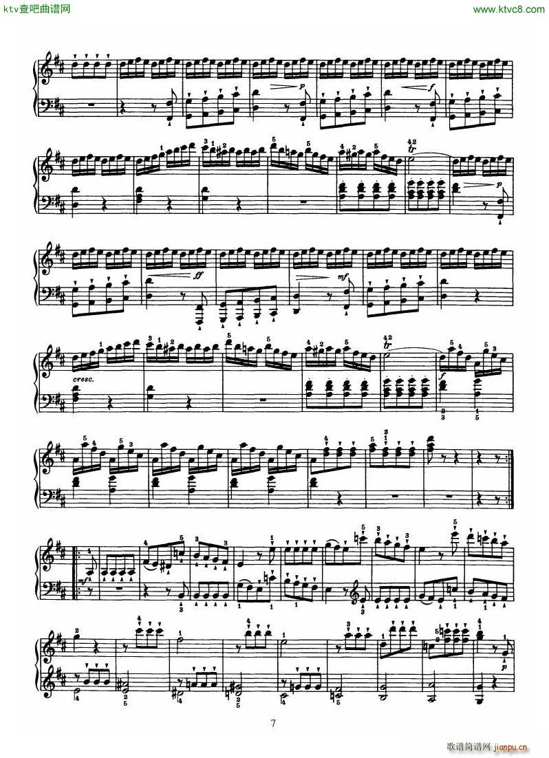Haydn Piano Sonata No 32 In B()7