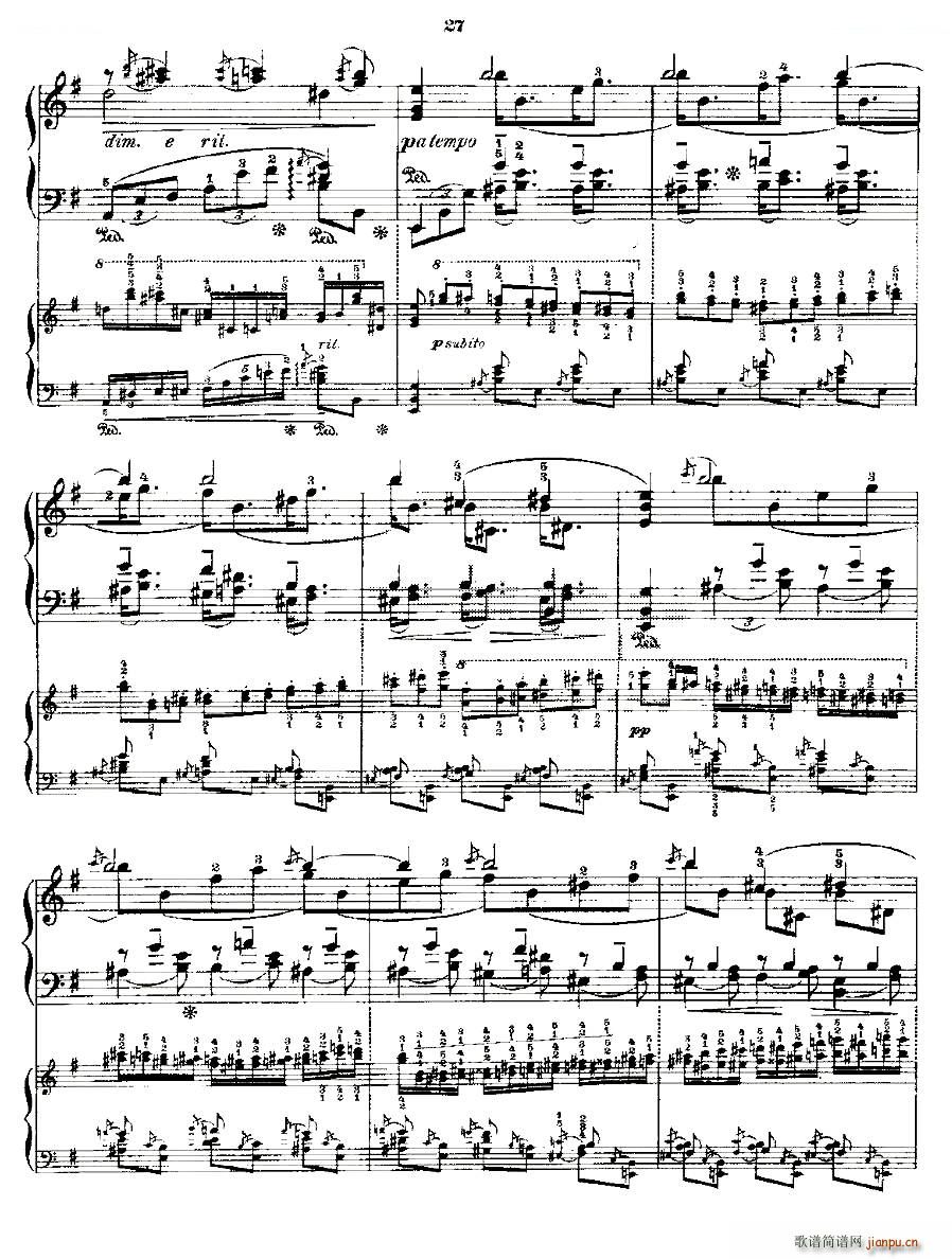 Ф ϰ Fr Chopin Op 25 No5 1()11