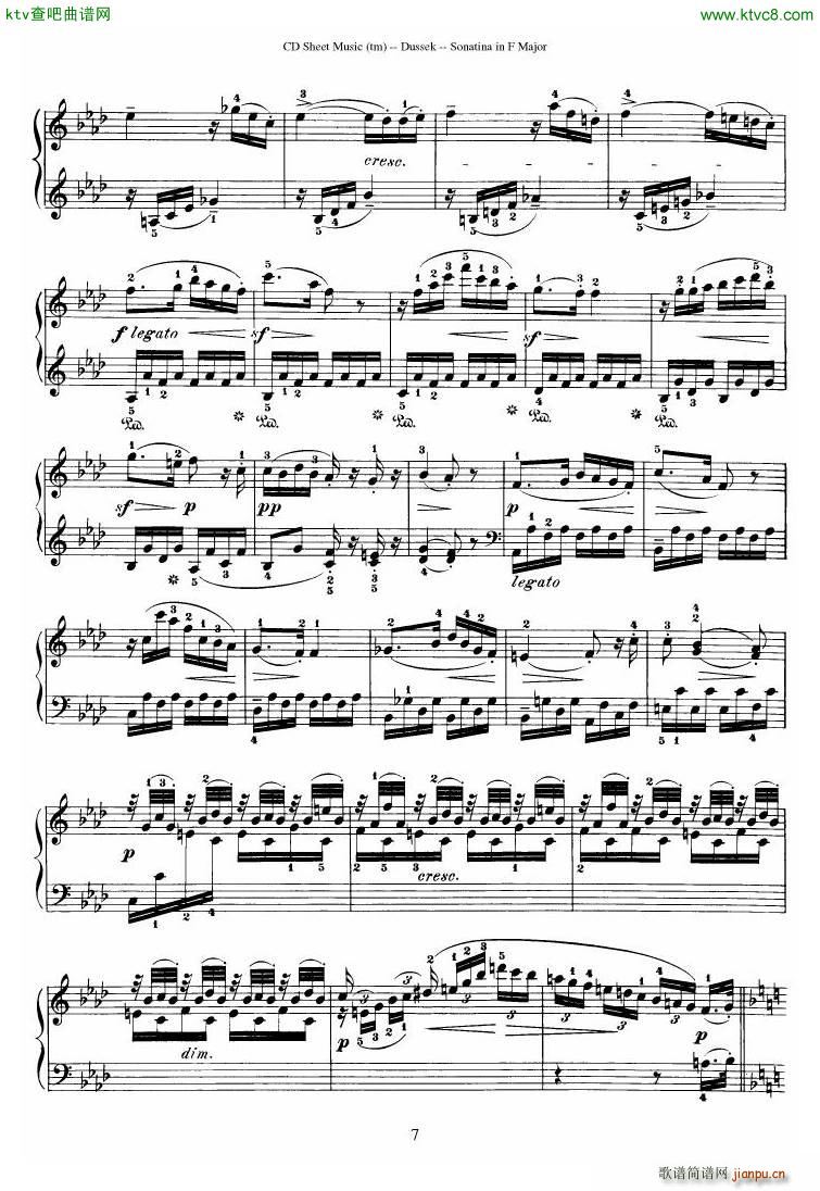 Dussek Sonatina in G Major()18