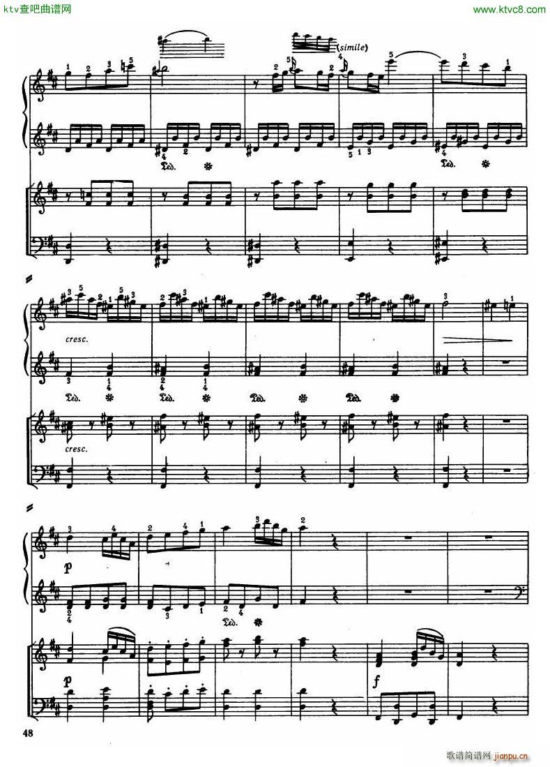 Haydn Piano Concerto in D Major 2pf()46