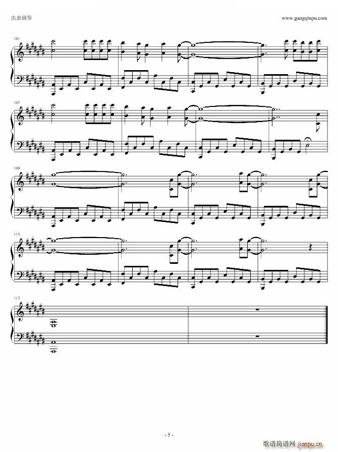 One Piano Version()5