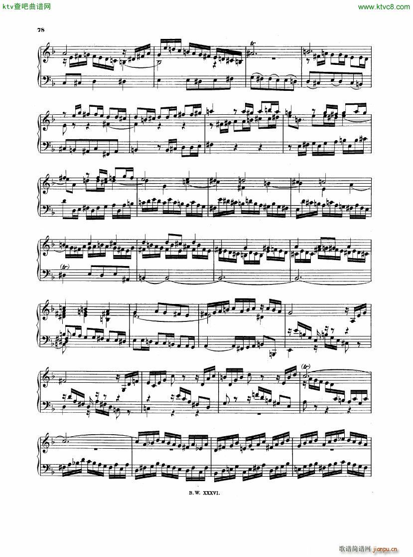 Bach JS BWV 903 Chromatische Fantasie Fuge()8