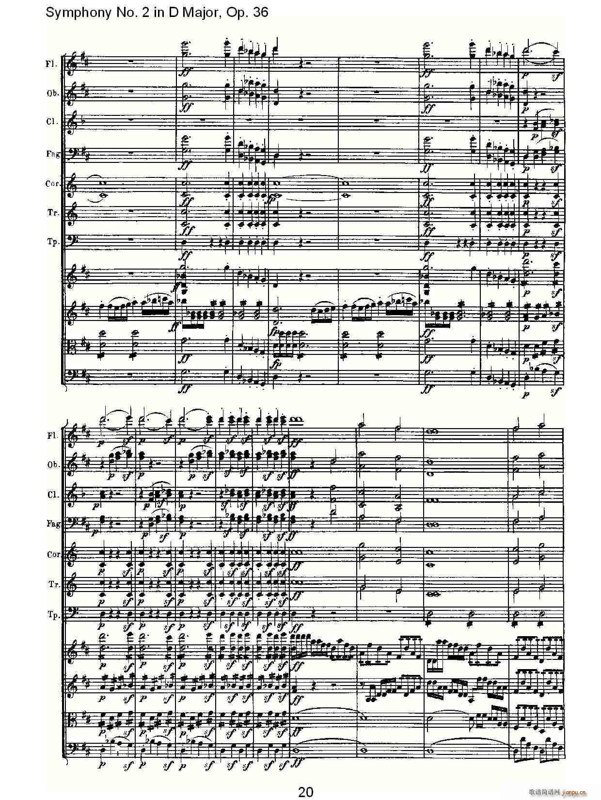 Symphony No. 2 in D Major, Op. 36(ʮּ)20
