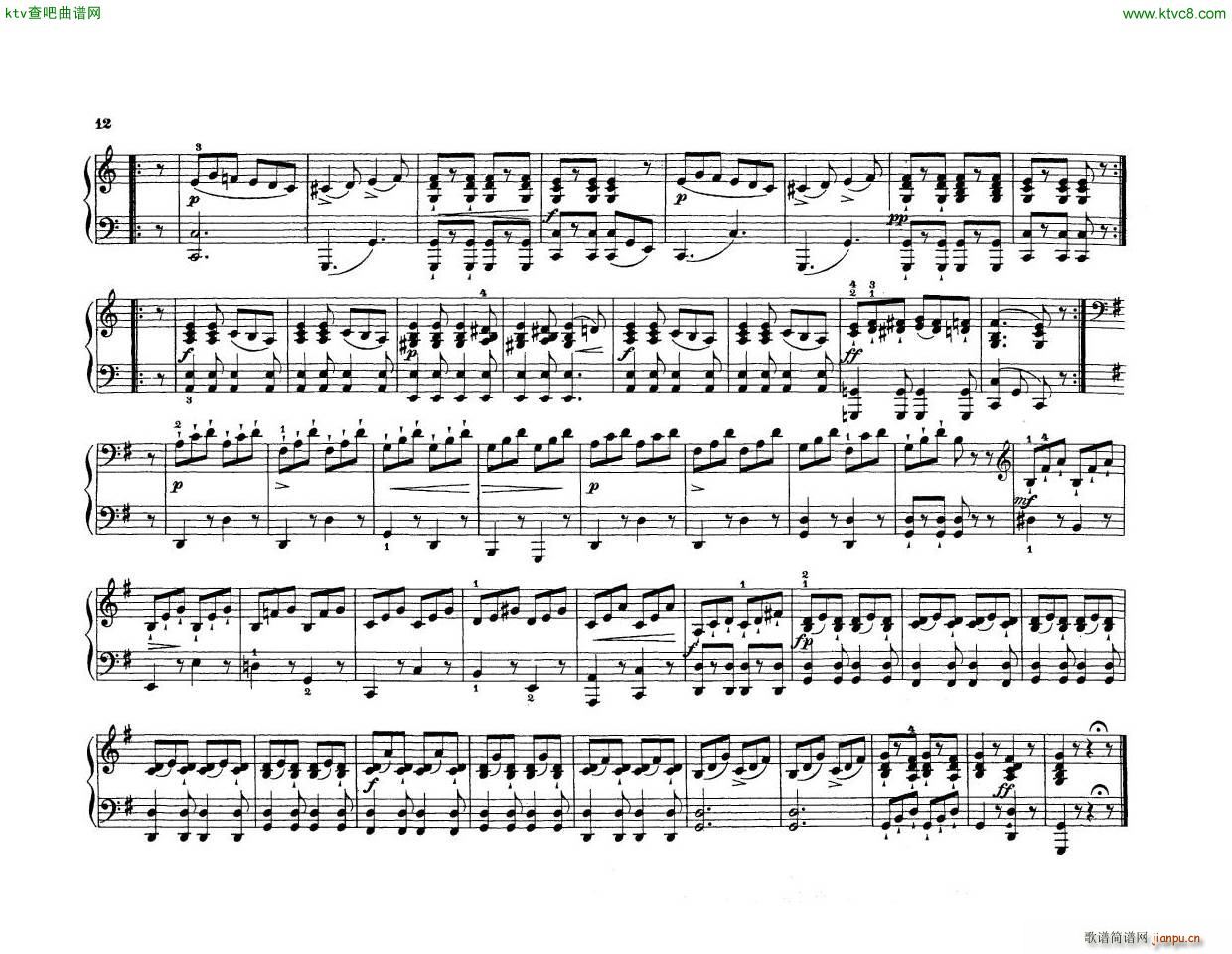 Anton Diabelli Sonates Mignonnes Op 150 Rondeau()15