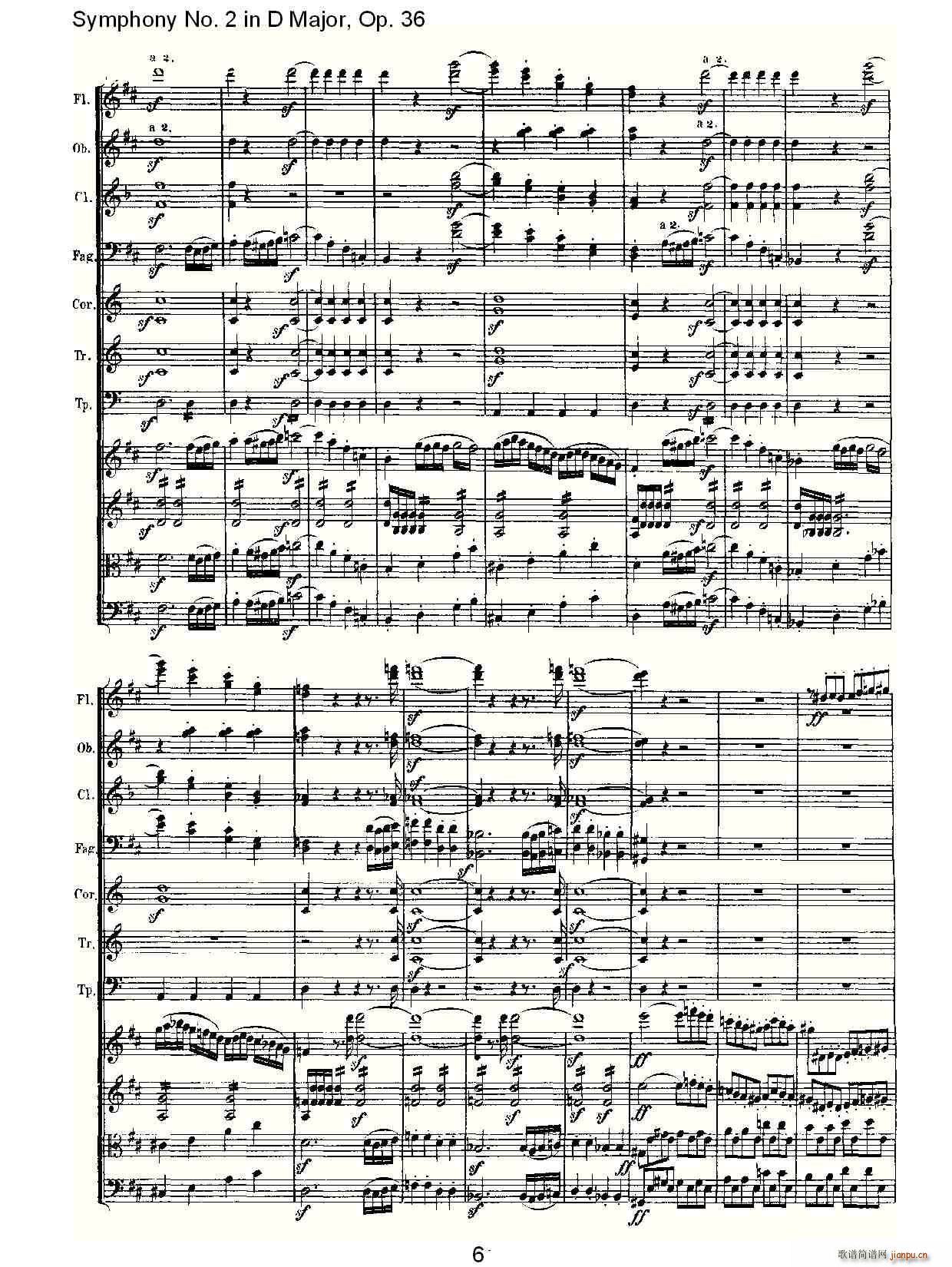 Symphony No. 2 in D Major, Op. 36(ʮּ)6