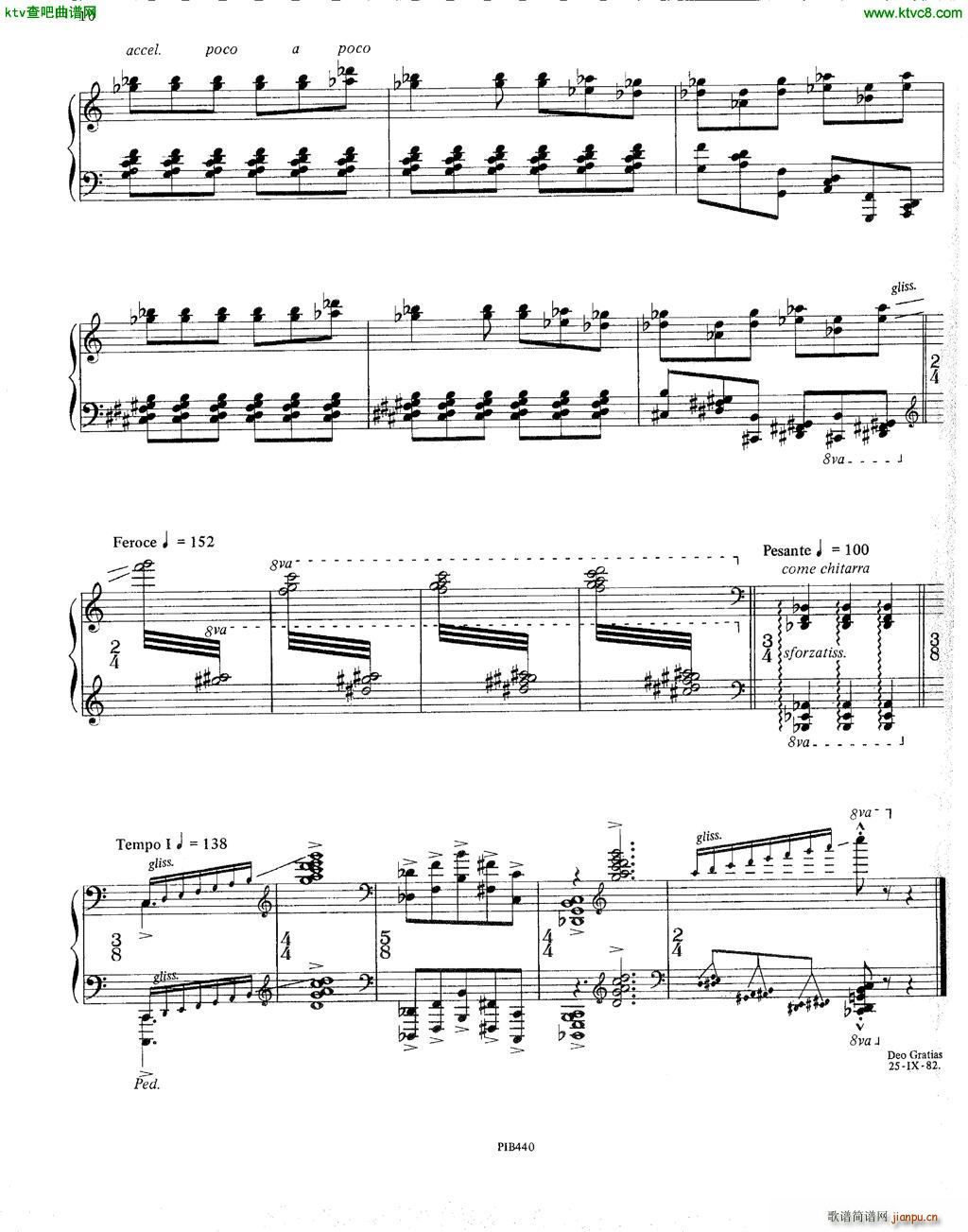 Ginastera Sonata No 3()8