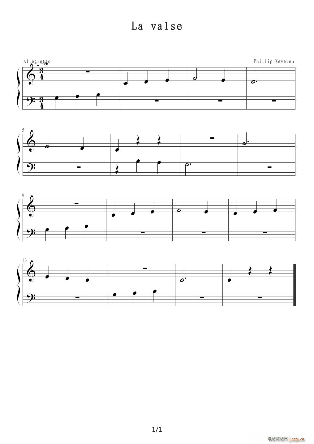 La valse C()1