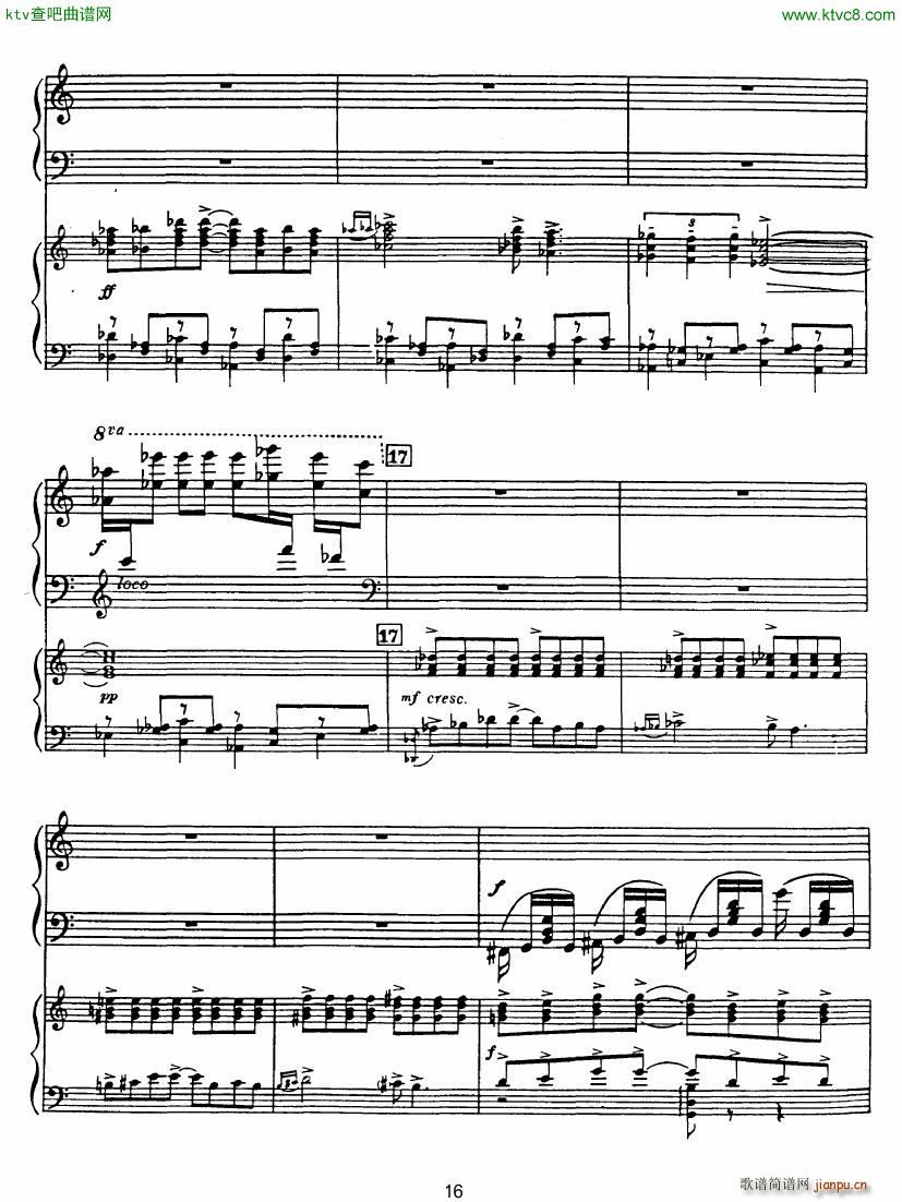 Rhapsody in Blue in Bb major Duet()16