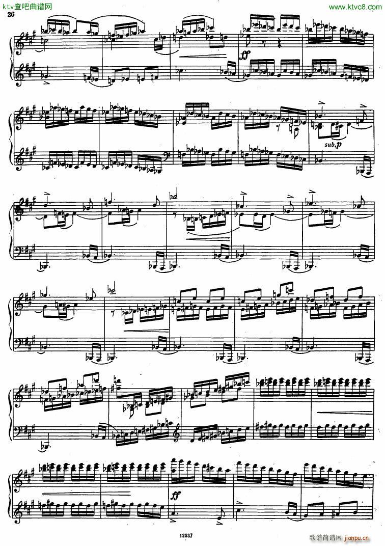 Flyarkovsky 6 preludes and fugues()26