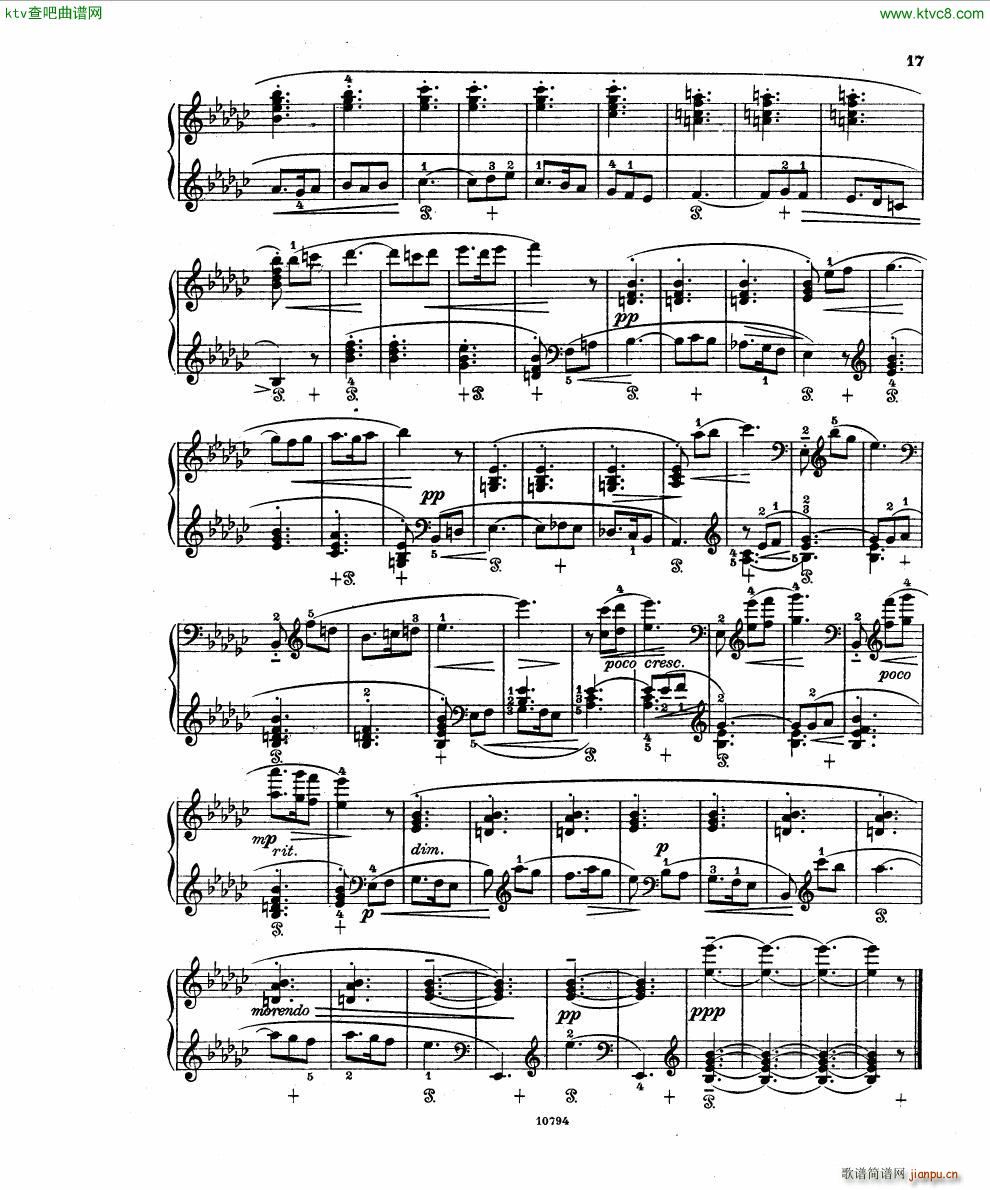 Fuchs Robert Improvisation pour clavier op 11()15