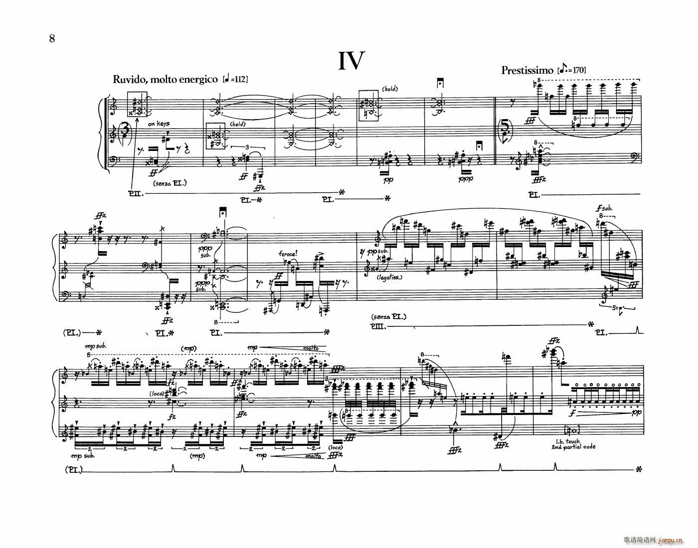 Crumb Five Pieces for Piano()6