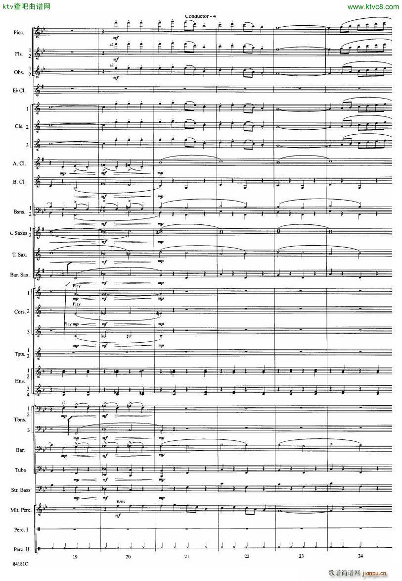 Anderson Sleigh Ride full score()5