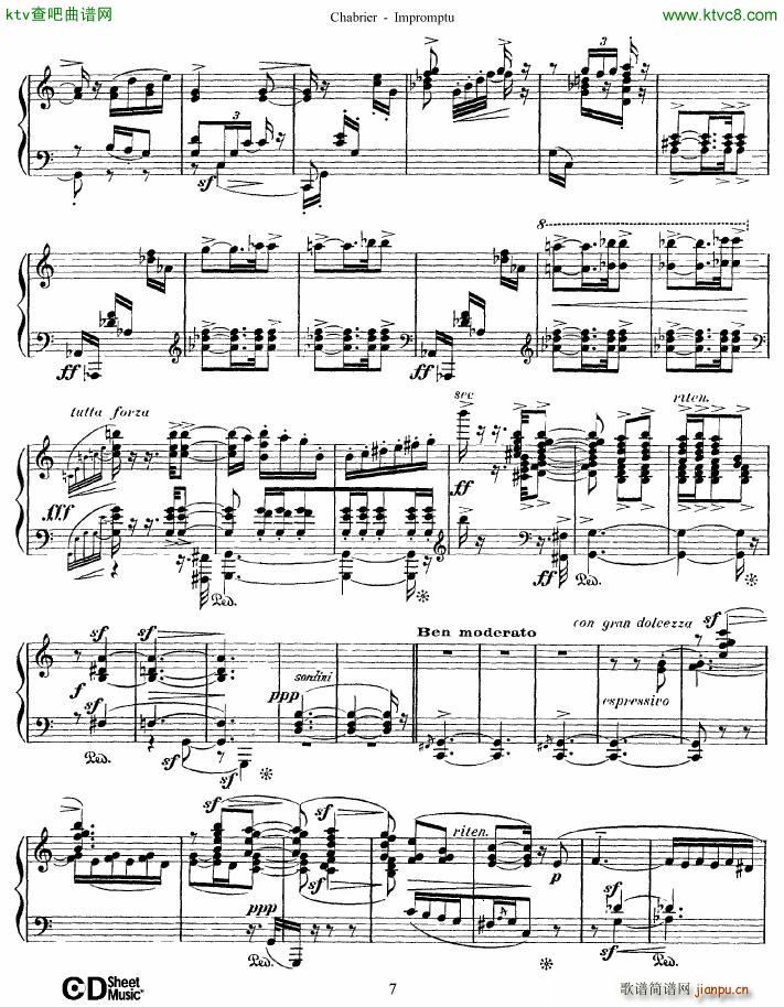 Chabrier Impromptu()7