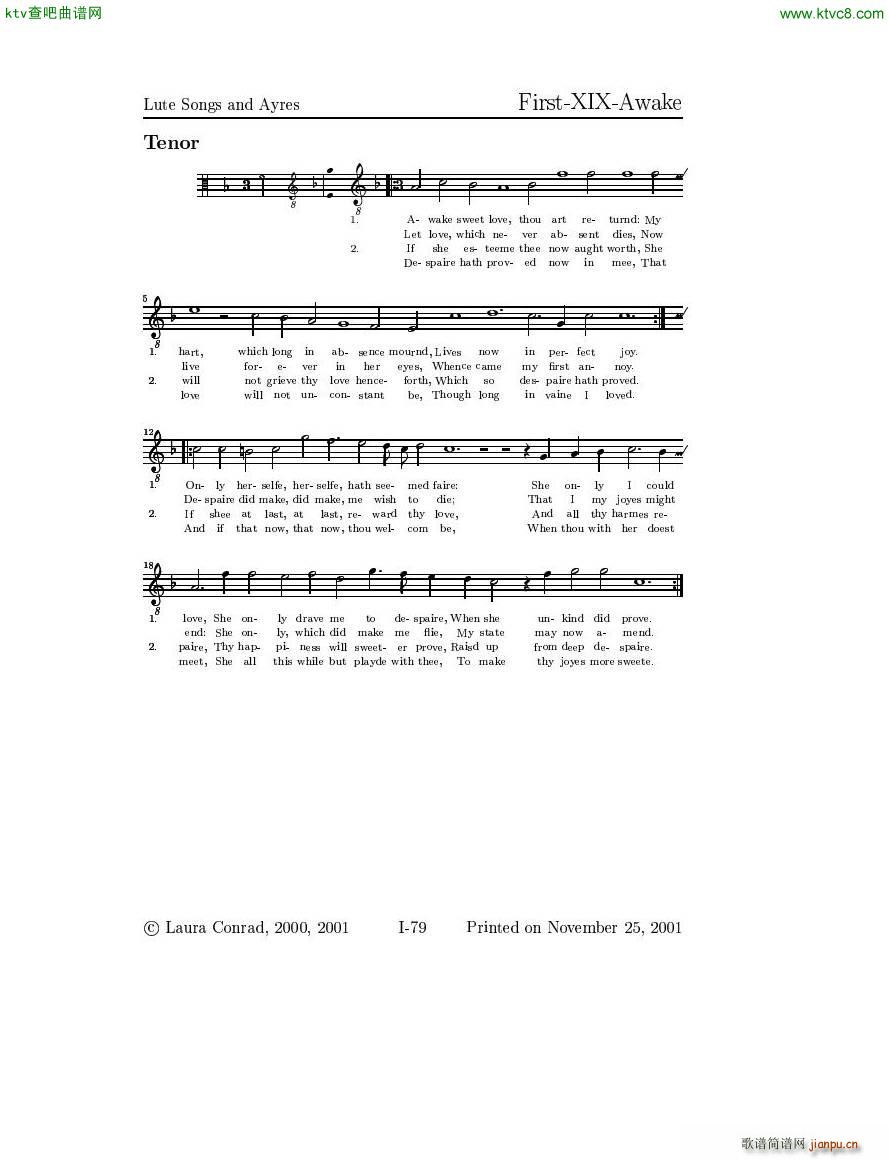 Dowland Lute Music ()35