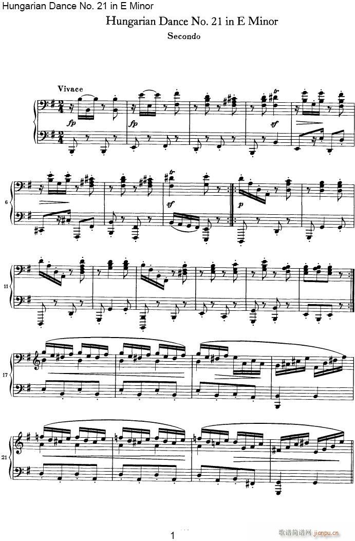 Dance?NO.21in?E?Minor6()1