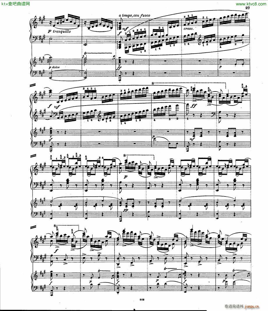 Hummel op 56 Rondo brillant pno orch()26
