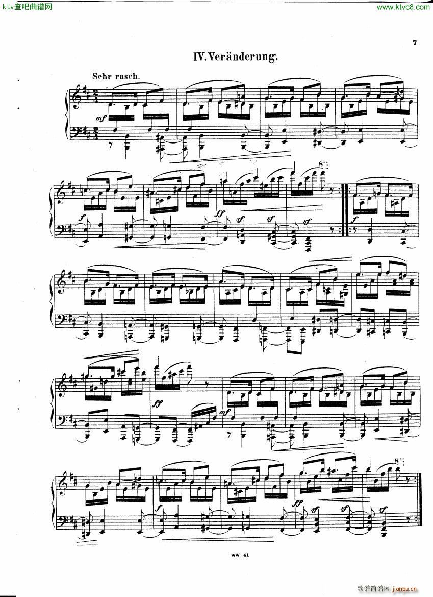 Herzogenberg 8 Variations op 1 3()6