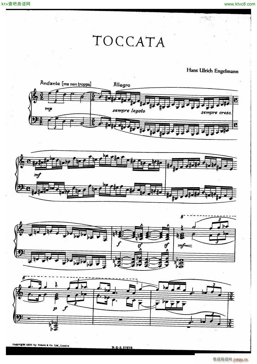 Engelmann Toccata()1